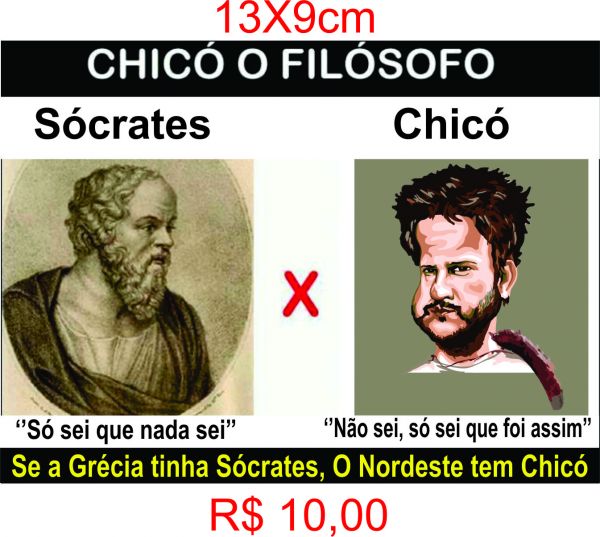 Adesivo Tirinhas de Chicó