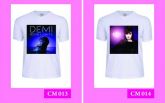 Camisas Demi Lovato Personalizadas