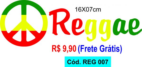 Lindos Adesivos de Reggae