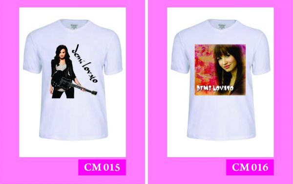 Camisas Demi Lovato Personalizadas