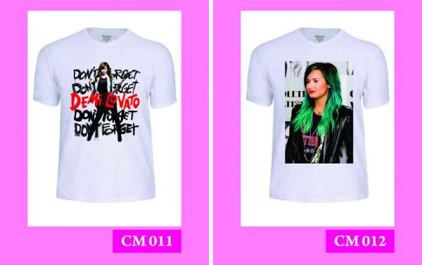 Camisas Demi Lovato Personalizadas