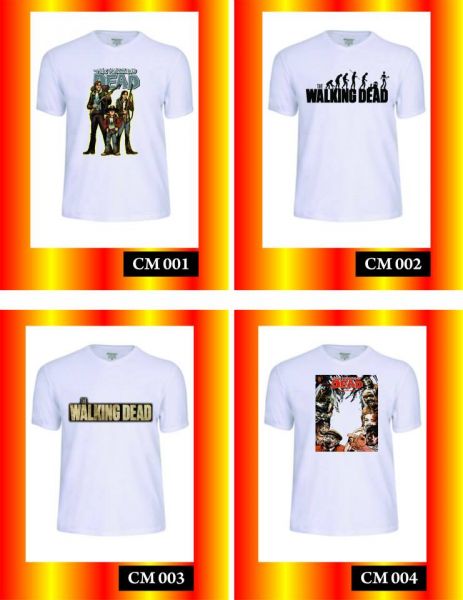 Camisas Walking Dead Personalizadas