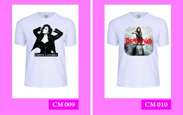 Camisas Demi Lovato Personalizadas