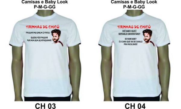 Camisa Personalizadas em Sublimação